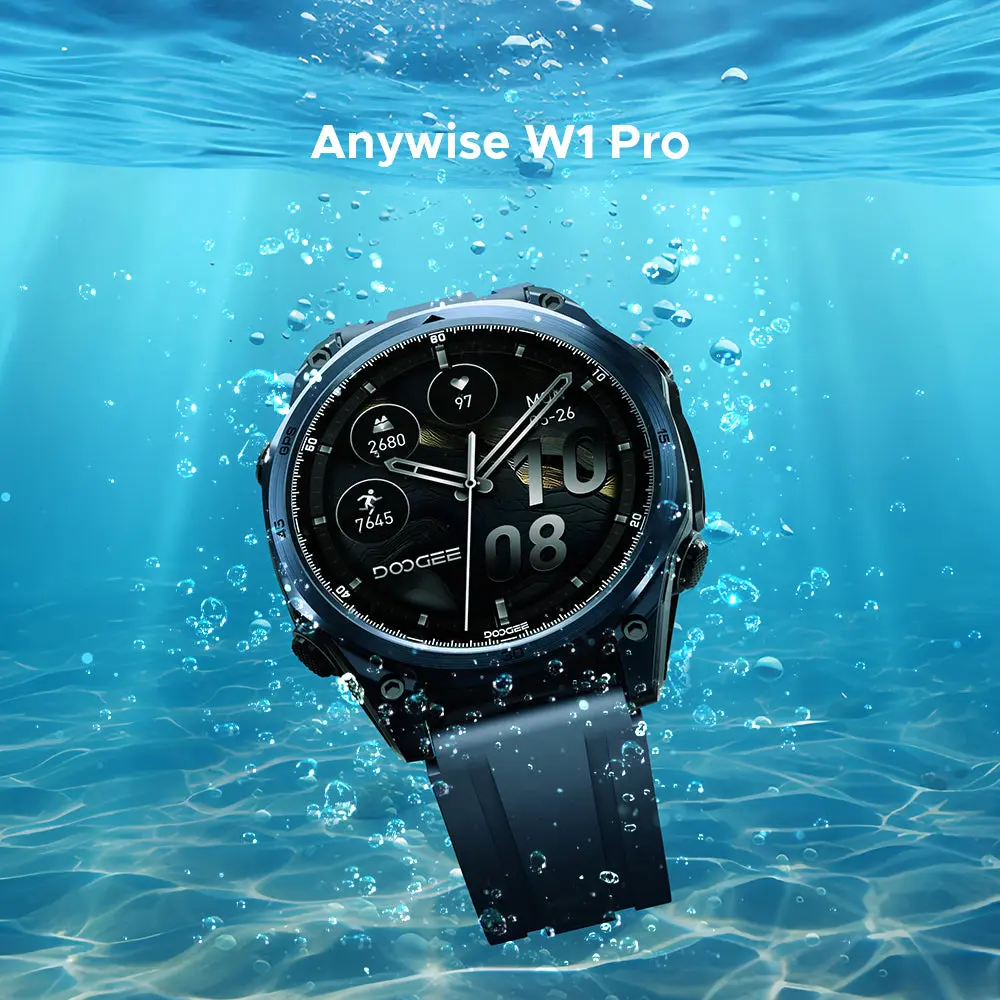 DOOGEE Anywise W1 Pro Waterproof Sport Smartwatch - Image 5