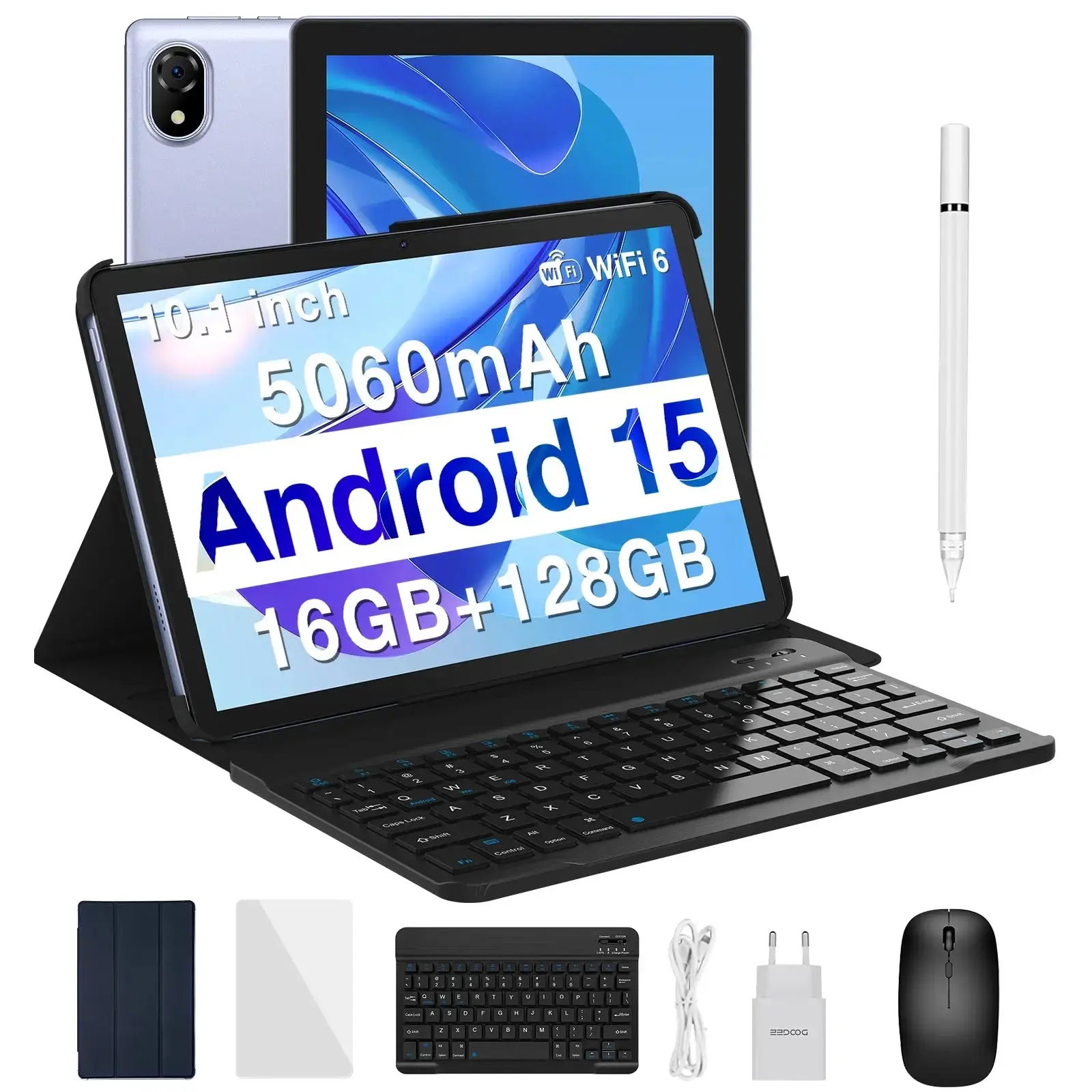 DOOGEE U10 Android 15 10.1" inch 5060mAh Tablet with Accessories - Image 3