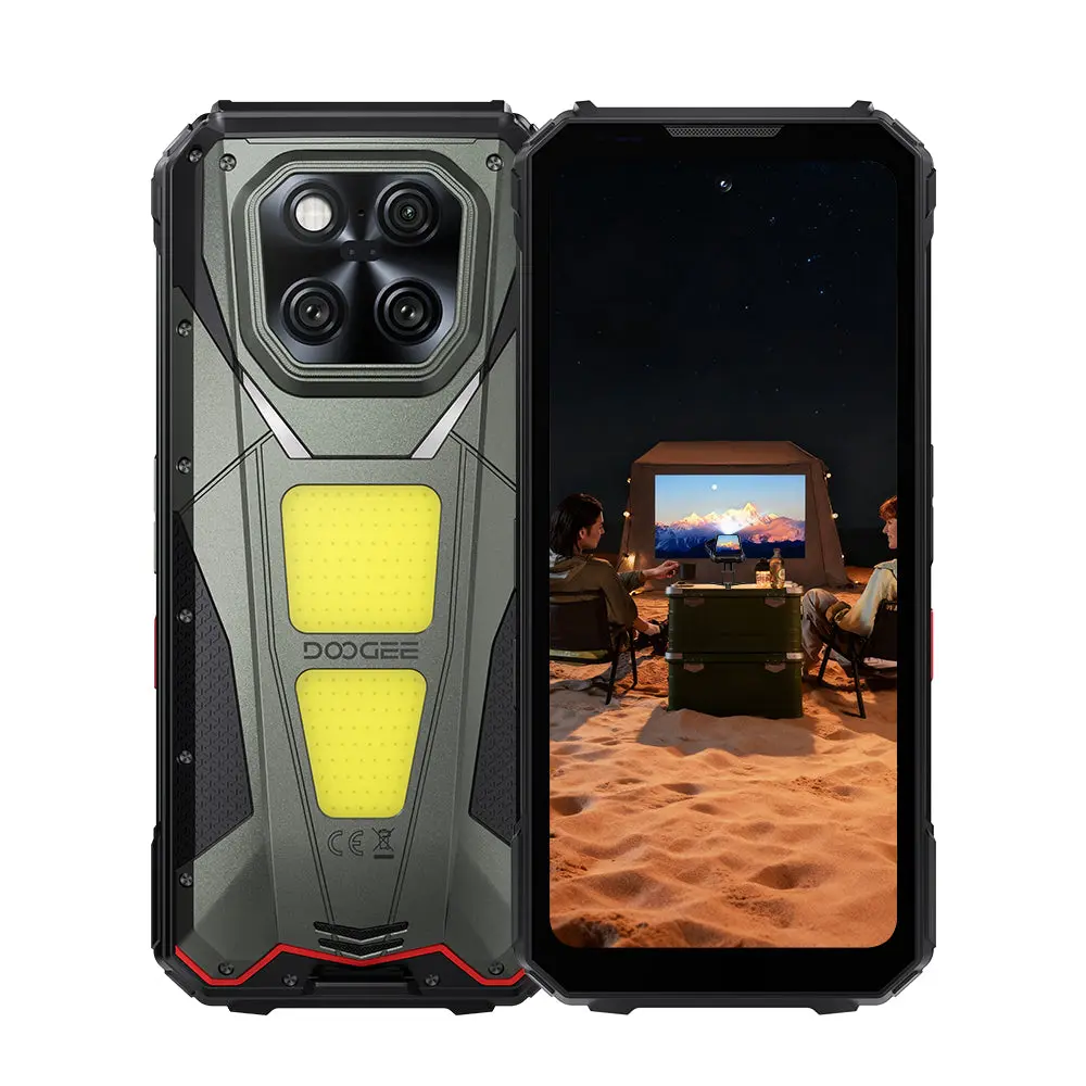 DOOGEE V Max Play 5G Rugged Android 15 Phone with 480P HD Portable Autofocus Projector - Image 7
